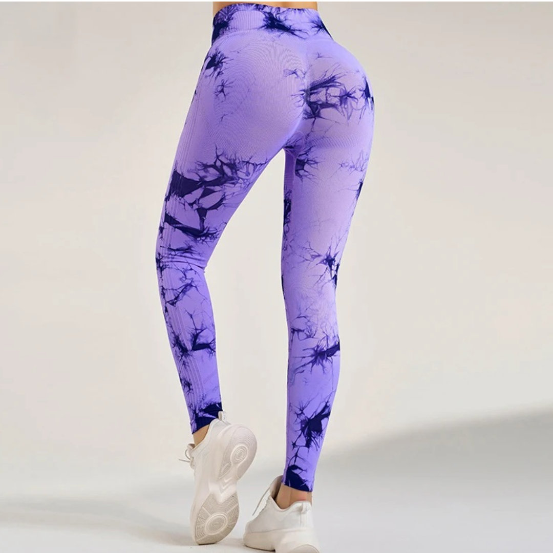 Leggings Tie-Dye Seamless