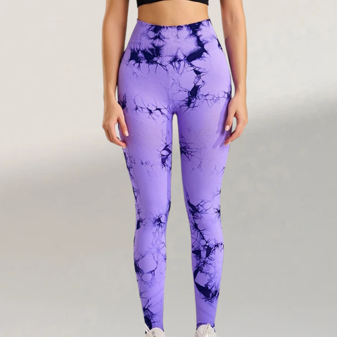 Leggings Tie-Dye Seamless