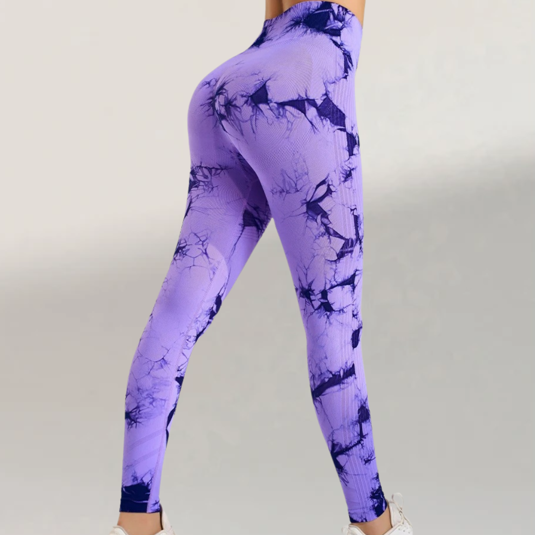 Leggings Tie-Dye Seamless