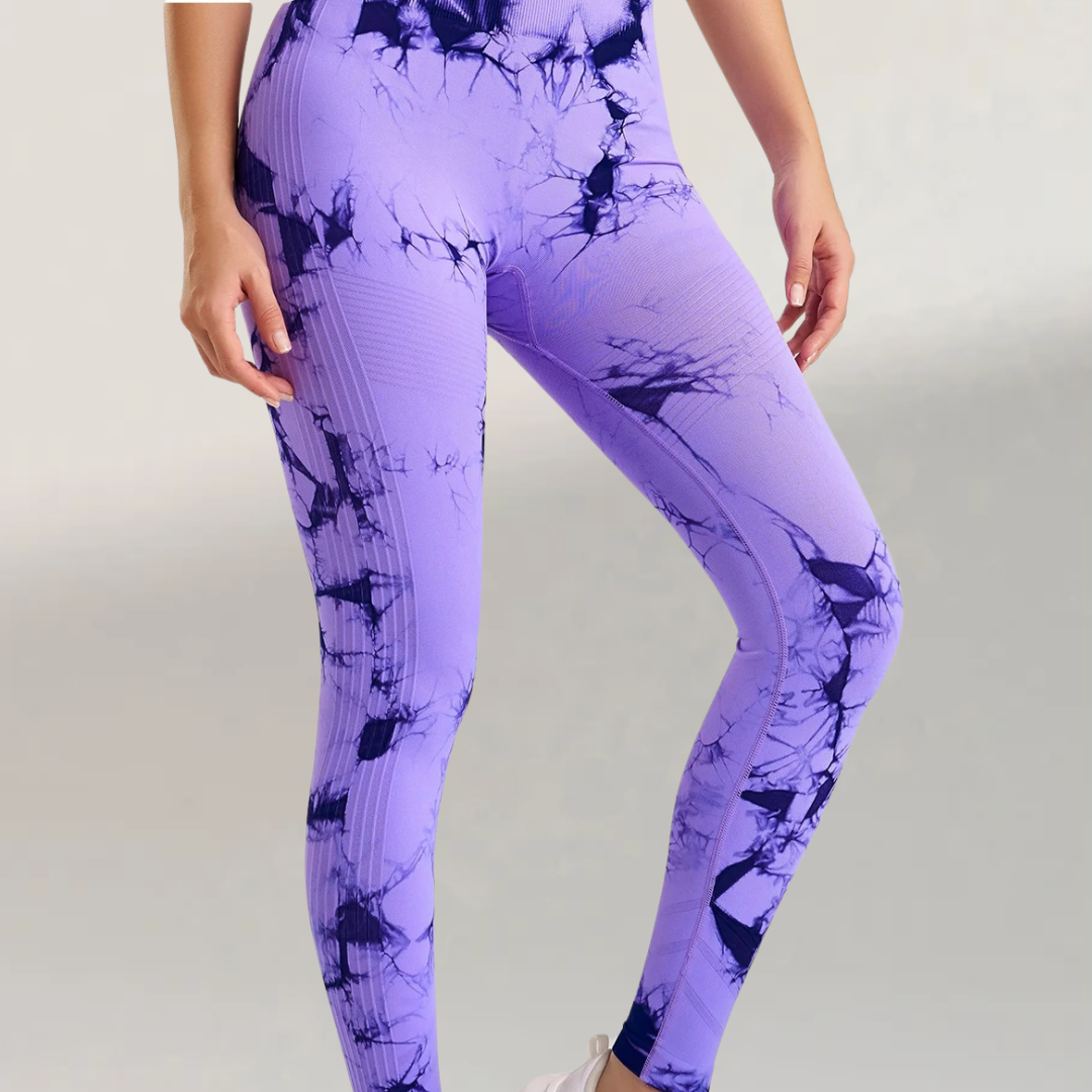 Leggings Tie-Dye Seamless