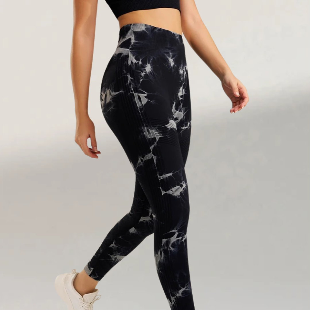 Leggings Tie-Dye Seamless