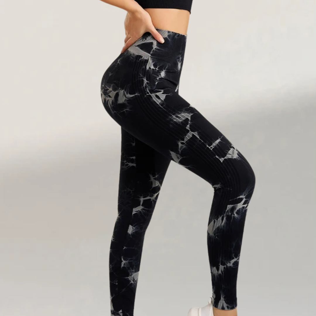 Leggings Tie-Dye Seamless