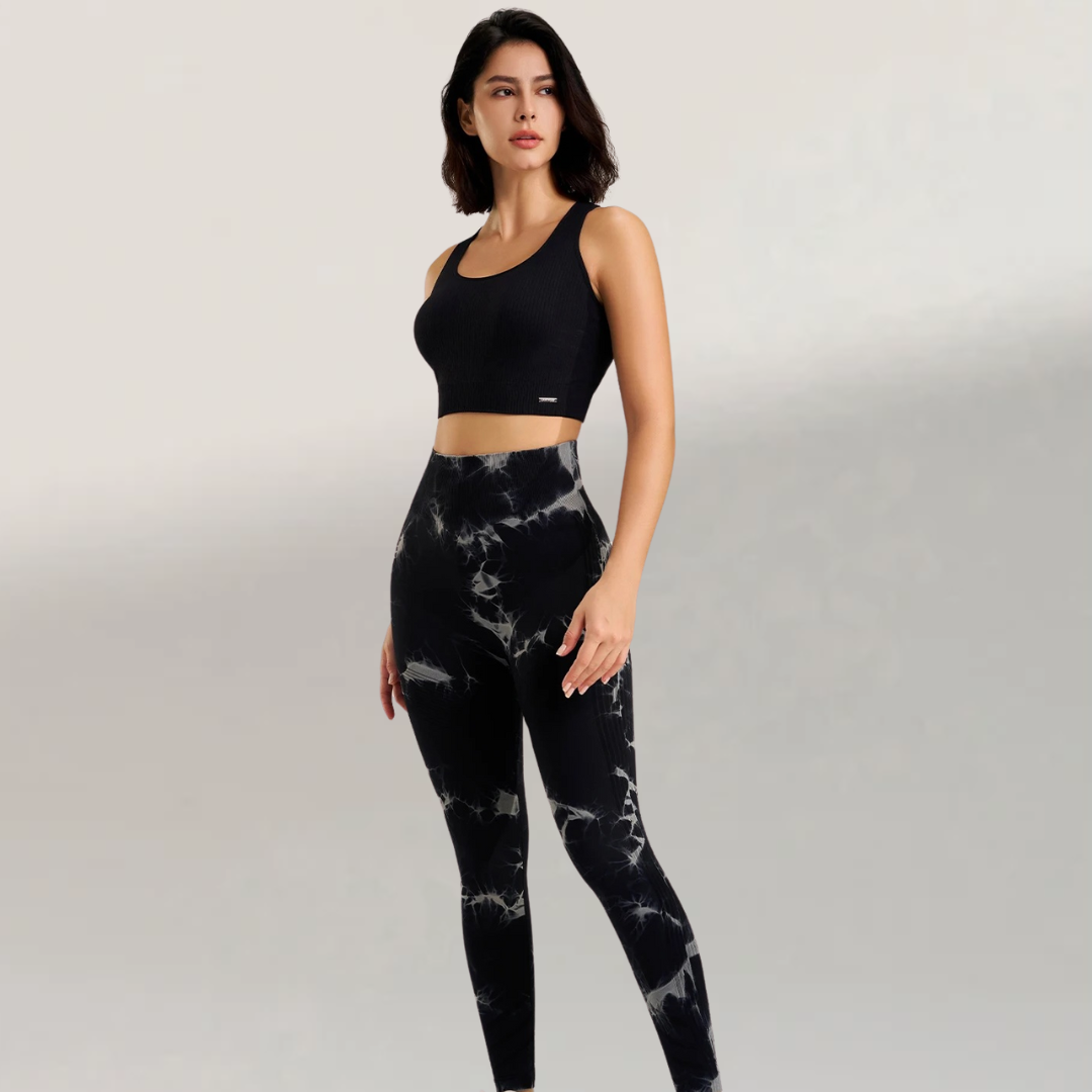 Leggings Tie-Dye Seamless