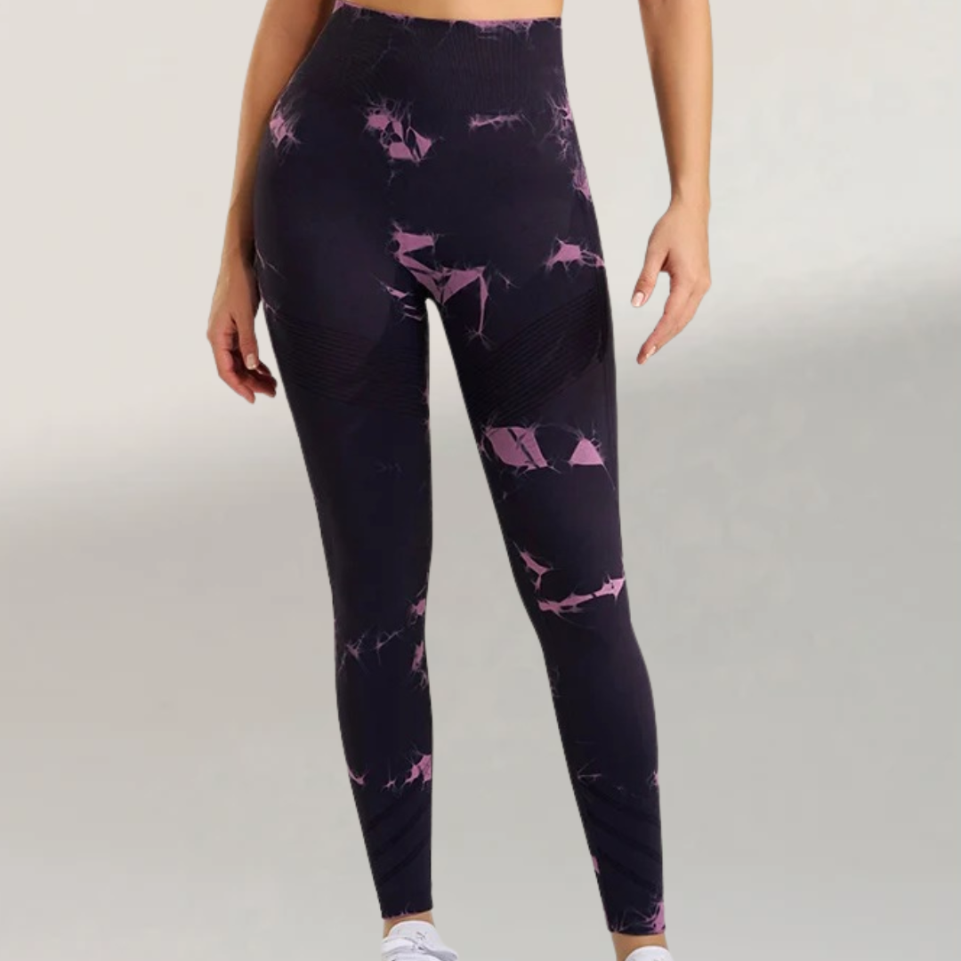 Leggings Tie-Dye Seamless