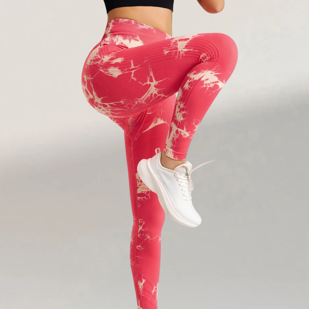 Leggings Tie-Dye Seamless